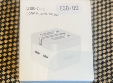 iPhone Fast Charger Plug Apple iPhone dual USB C port 35 W Fast Charge for iPhone 16 pro 15 14/14 Pro/13/13 Pro/12/12 Pro/11/SE/10/8,