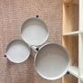 IKEA OLIVBLAD 3-tier plant stand in grey. Image 2