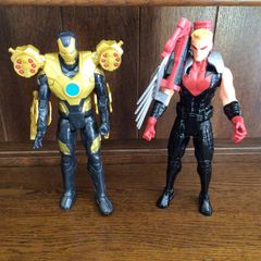 Iron Man and Hawk eye 11 inch figures