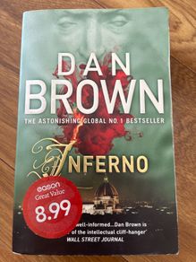 book. Inferno. Dan Brown