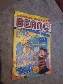 Special issue of the Beano with Banana man graphic novel.Feb 2025