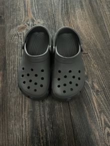 Crocs, grey, size4