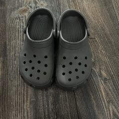 Crocs, grey, size4