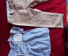 Brand New Zara Baby Girl 2 Piece Trouser Set