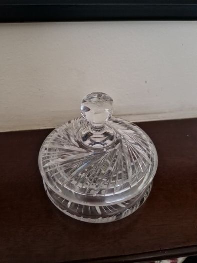 crystal dish