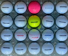 20 used Callaway Supersoft grade B golf balls