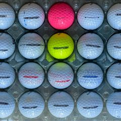 20 used Callaway Supersoft grade B golf balls