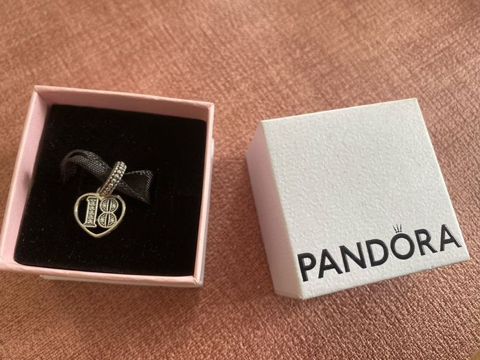 Pandora 18th birthday charm