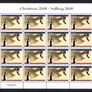 2008 Ireland Christmas Commemorative Stamps Sheetlet Plate 1A1A1A1A Mint Never Hinged (MNH) Image 3