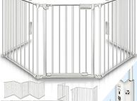 main image for ad XXL Barrier gate  480cm or 540cm  Super Wide baby pet barrier gate Fire gate