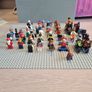 LEGO 10kg bundle + 2 large baseplates + minifigs Image 7
