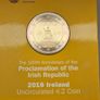 Ireland 2016 2 Euro Proclamation of Irish Republic Bookmark Brand New Image 3