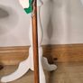 Rare Pre-WWII Brigg London Hand-Carved 90cm Leather Shooting Stick Seat  Historic Irish Provenance Image 3