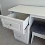White solid dressing table Image 3