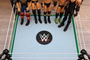 WrestleMania Wrestling Ring + 5 WWE Figures Bundle