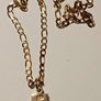 9ct Gold Chain with bar Image 2