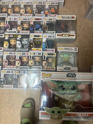 Huge funko pop collection