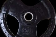 2 x 25 kg Olympic Rubber Plates Set