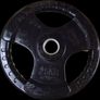 2 x 25 kg Olympic Rubber Plates Set Image 2