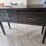 Black Hall Table Image 3