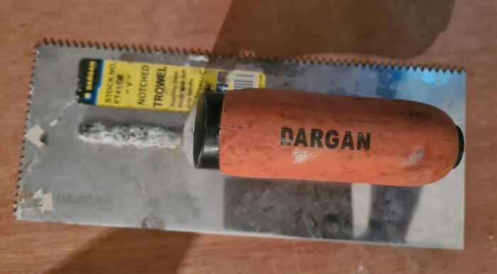 Dargan trowel