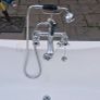 Bayswater free standing bath complete with taps, Image 3