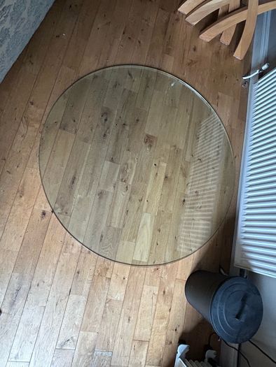 Glass Table Top. Round