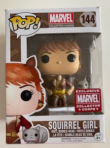 Funko POP! Marvel Squirrel Girl Collector Corps Exclusive Vinyl Bobble Head #144
