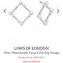 Links of London sterling silver earrings Image 7