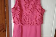 Marc  Angelo pink wide leg , jumpsuit