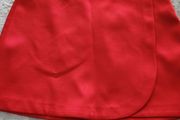 River Island Red Satin Mini Size 10