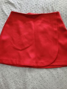 River Island Red Satin Mini Size 10