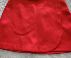River Island Red Satin Mini Size 10