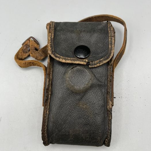 Jiffy Kodak Vp Vest Pocket Bakelite 127 Camera with Original Leather Case-SPARES