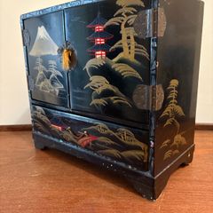 Retro Kitsch Musical Japaneses jewelery box c1970