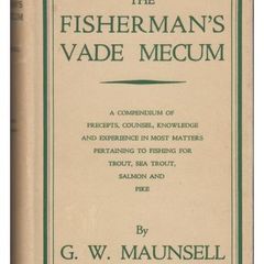 Fishing Book -  The Fisherman's Vade Mecum
