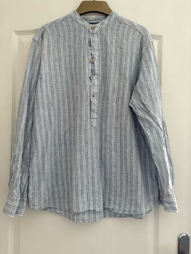Dunnes Linen Rich Shirt Large