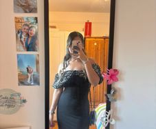 Shiny dress