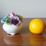 Vintage  Radnor  bone china England hand modelled flowers posie Image 4