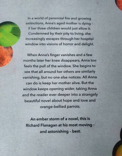 The Living Sea of Walking Dreams.  Richard Flanagan.