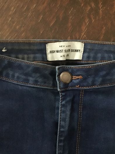 High Waist Super Skinny Jeans Size 10