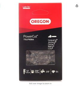 OREGON 73LPX064E Chain, 3/8-inch Pitch, 64 Drive Links