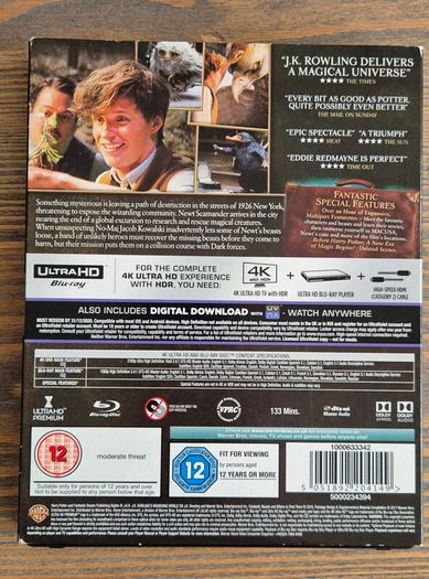 Fantastic Beasts 4K