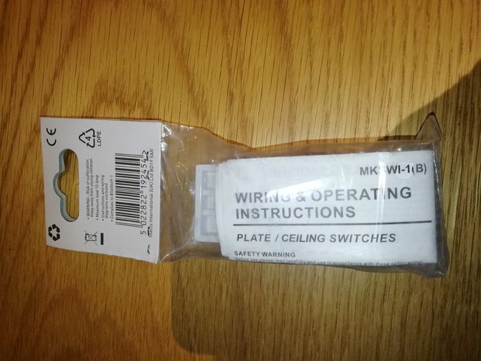1 gang architrave switch
