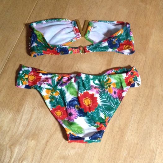 Beautiful floral print bikini