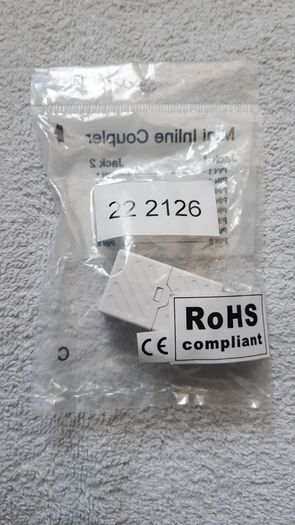 Ethernet CAT6 Coupling Connector Network Patch Adapter Modular Shielded RJ45 Socket DSL LAN