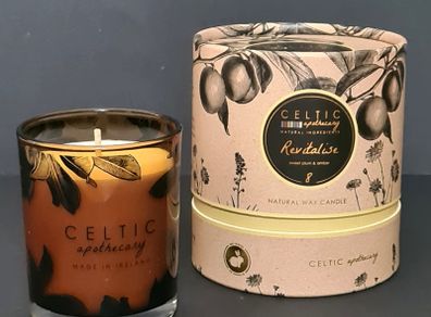 Celtic Apothecary Revitalise No. 8 scented candle, made in Ireland