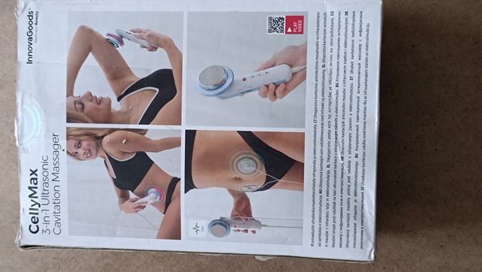 InnovaGoods CellyMax 3-in-1 Ultrasonic Cavitation Massager