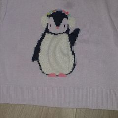 penguin sweater girl
