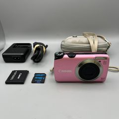 Canon PowerShot A3300 IS 16MP Digital Camera Pink - Full Kit